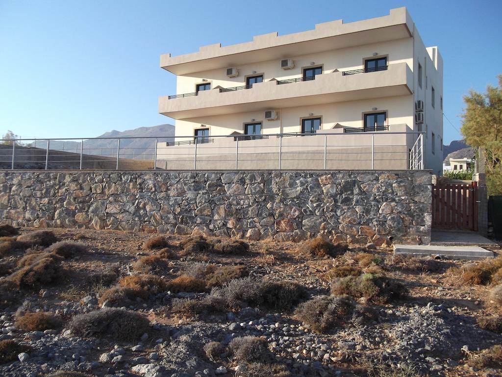 Kritamos Beach Apartments Frangokastello Eksteriør billede