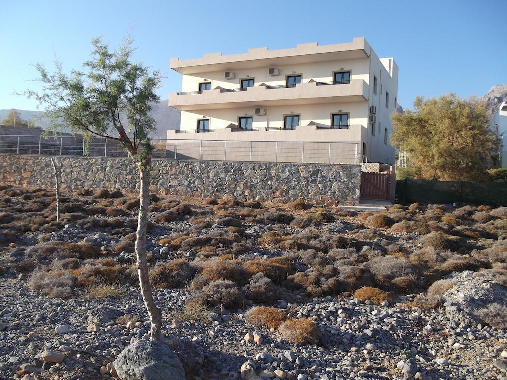 Kritamos Beach Apartments Frangokastello Eksteriør billede