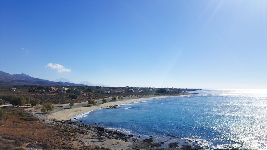Kritamos Beach Apartments Frangokastello Eksteriør billede