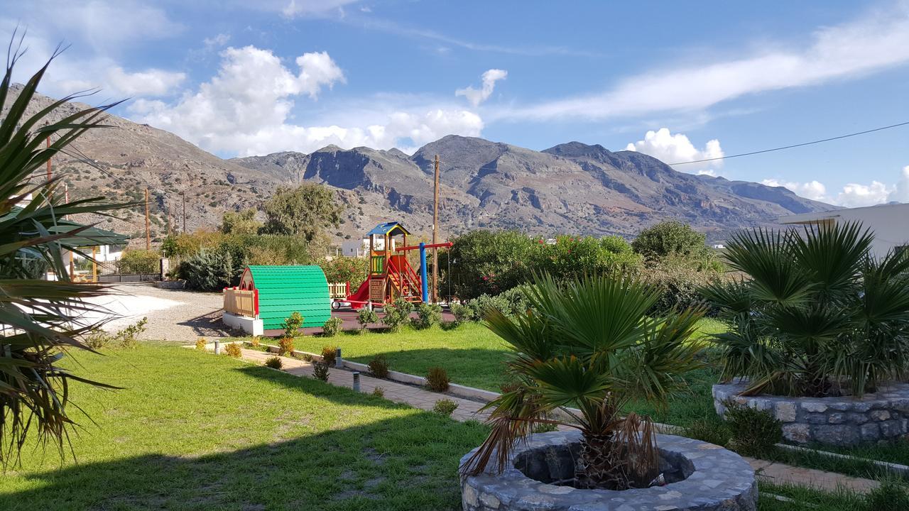 Kritamos Beach Apartments Frangokastello Eksteriør billede
